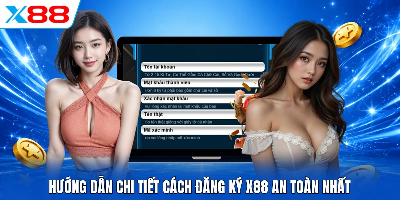 Hướng dẫn chi tiết cách đăng ký X88 an toàn nhất